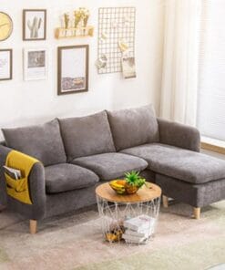 Ghế sofa gia đình bọc nỉ cao cấp GHS-8373