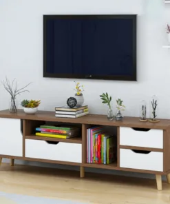 Kệ tivi gỗ công nghiệp nhỏ gọn tiện dụng GHS-3448