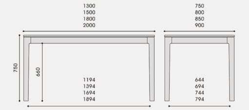 Bàn ăn bằng gỗ đẹp cho gia đình GHS-41219