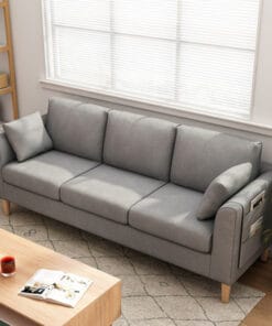 Ghế sofa thanh lịch phong cách Bắc Âu mới GHS-8380