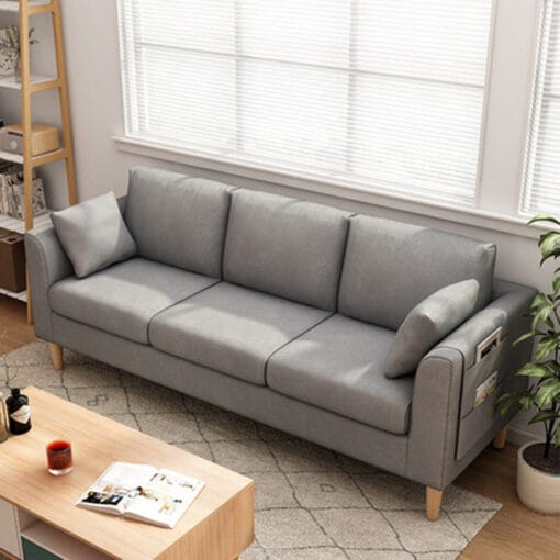 Ghế sofa thanh lịch phong cách Bắc Âu mới GHS-8380